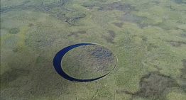 La isla argentina que no solo tiene una forma redonda casi perfecta sino que además se mueve