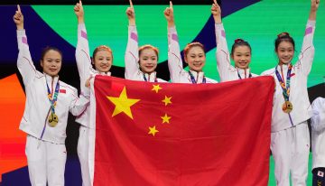 China gana el campeonato mundial por equipos de gimnasia artística 20 años después y se clasifica para Los Ángeles 2028