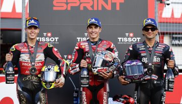 Marc Márquez y Jorge Martín, un toma y daca diario por el título de MotoGP