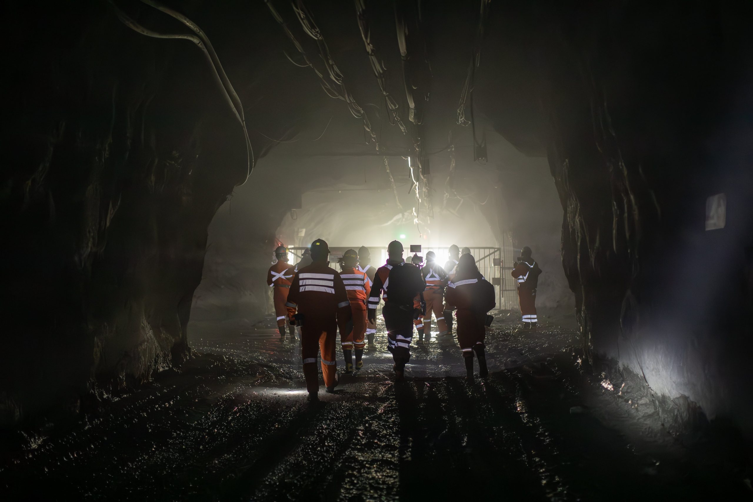 Imagen de archivo de la mina El Teniente de Codelco en Chile,