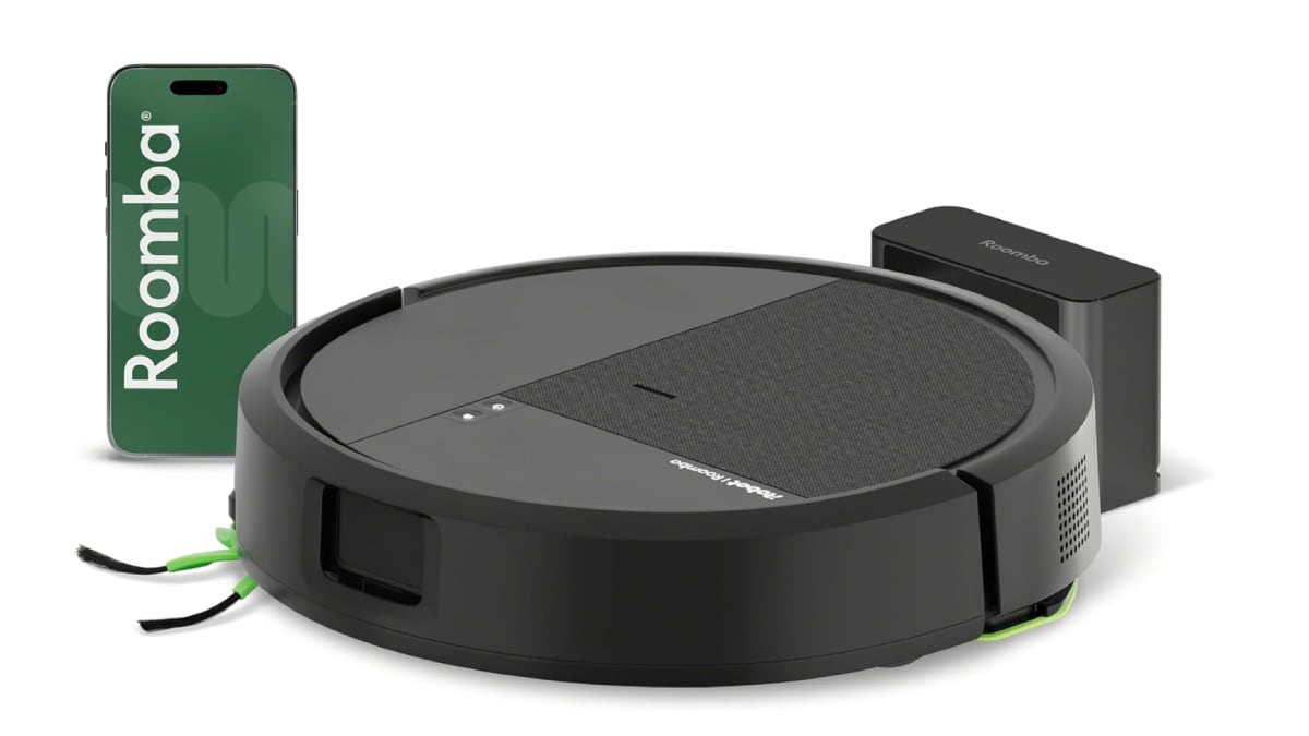 Robot aspirador y friegasuelos iRobot.
