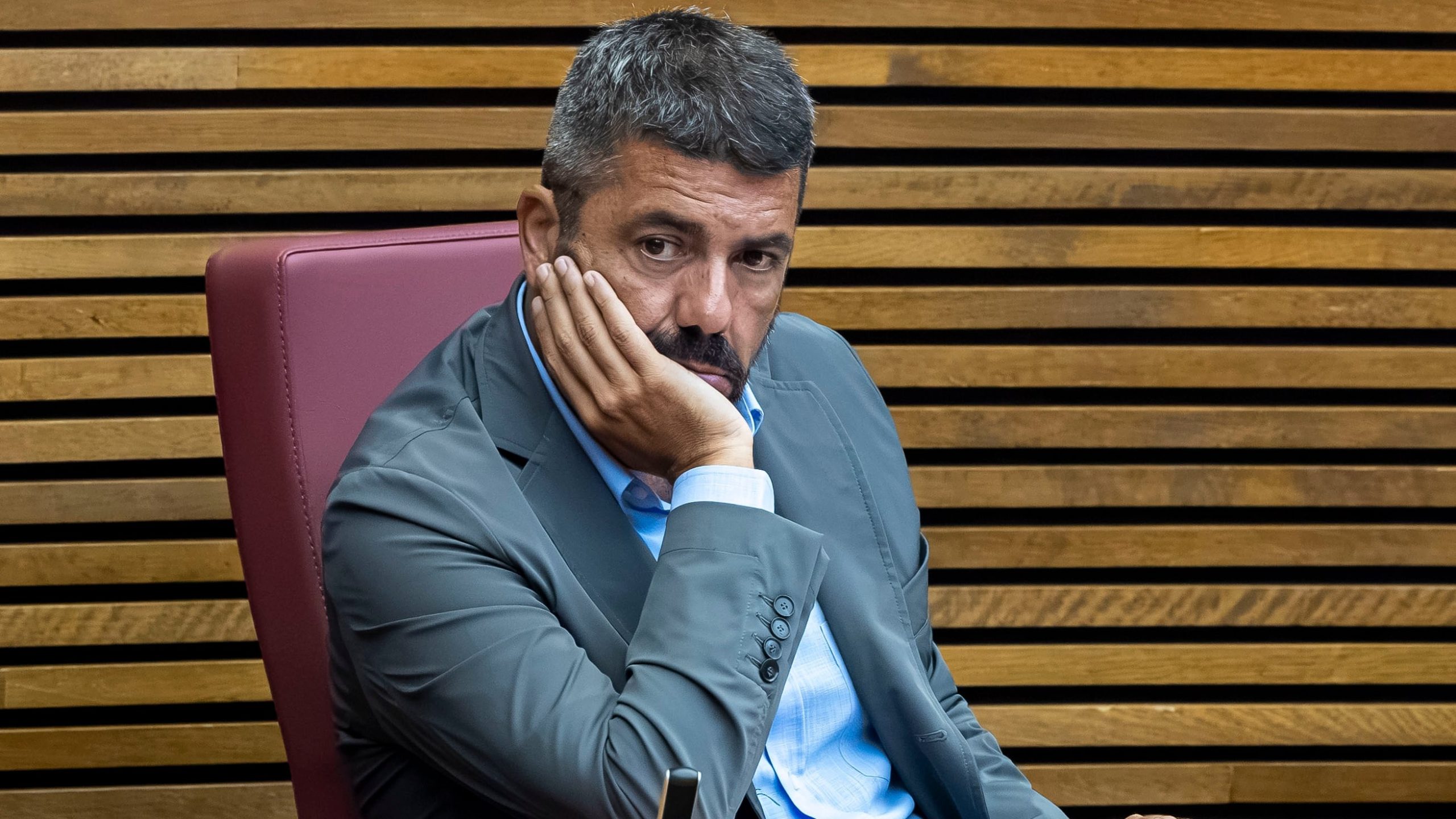 El expresidente de la Generalitat Valenciana Carlos Mazón, el pasado septiembre, en las Cortes Valencianas