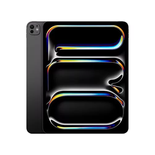 Apple iPad Pro de 13″ (M5): Pantalla Ultra Retina XDR, cámara Frontal de 12 Mpx en Horizontal y cámara Trasera de 12 Mpx, Wi-Fi 7 con el Chip N1 de Apple, 256 GB — Negro Espacial