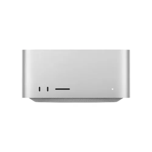 Apple Mac Studio con Chip M5 MAX de Apple - Plata | CPU de 18 núcleos y GPU de 32 núcleos, 36GB RAM, 512 GB SSD