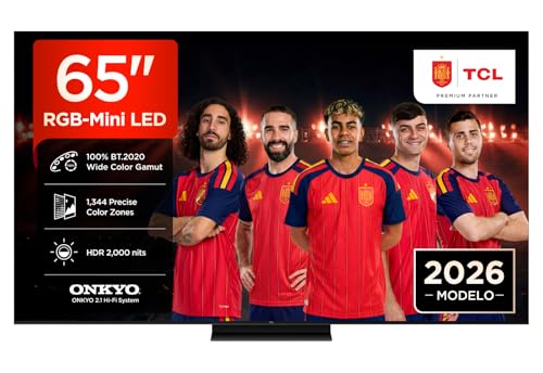 TCL 65RM7L Televisor 65 Pulgadas RGB-Mini LED 4K Smart TV
