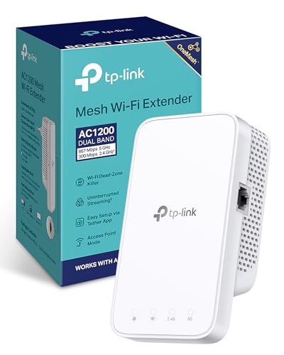 TP-Link RE330 - Repetidor WiFi 5 AC1200 de Doble Banda