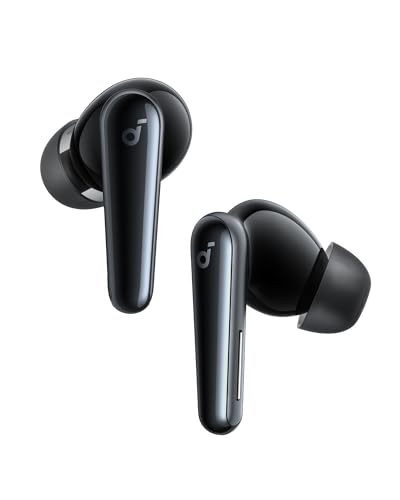 Soundcore Liberty 5 by Anker Auriculares Inalámbricos Bluetooth | Cancelación de Ruido, Voz 2X, ANC en Tiempo Real, Carga Rápida, Audio Dolby, IA y 6 Mics