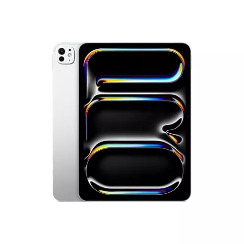 Apple iPad Pro de 11″ (M5): Pantalla Ultra Retina XDR, Vidrio nanotexturizado, cámara Frontal de 12 Mpx en Horizontal y cámara Trasera de 12 Mpx, Wi-Fi, 2TB — Plata