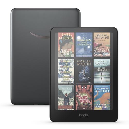 Kindle Colorsoft Signature Edition (32 GB) de Amazon (modelo de 2024) | Con pantalla a color, luz frontal autorregulable, carga inalámbrica y gran duración de la batería | 32 GB