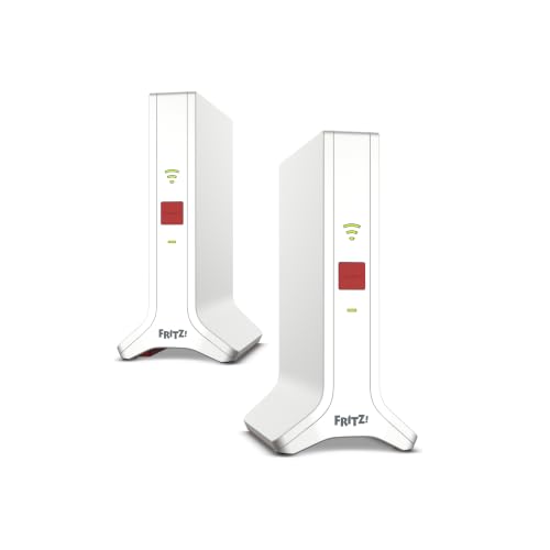 AVM Fritz! Mesh Wi-Fi Set 4200 International, Pack de 2 Fritz! Repeater 3000AX