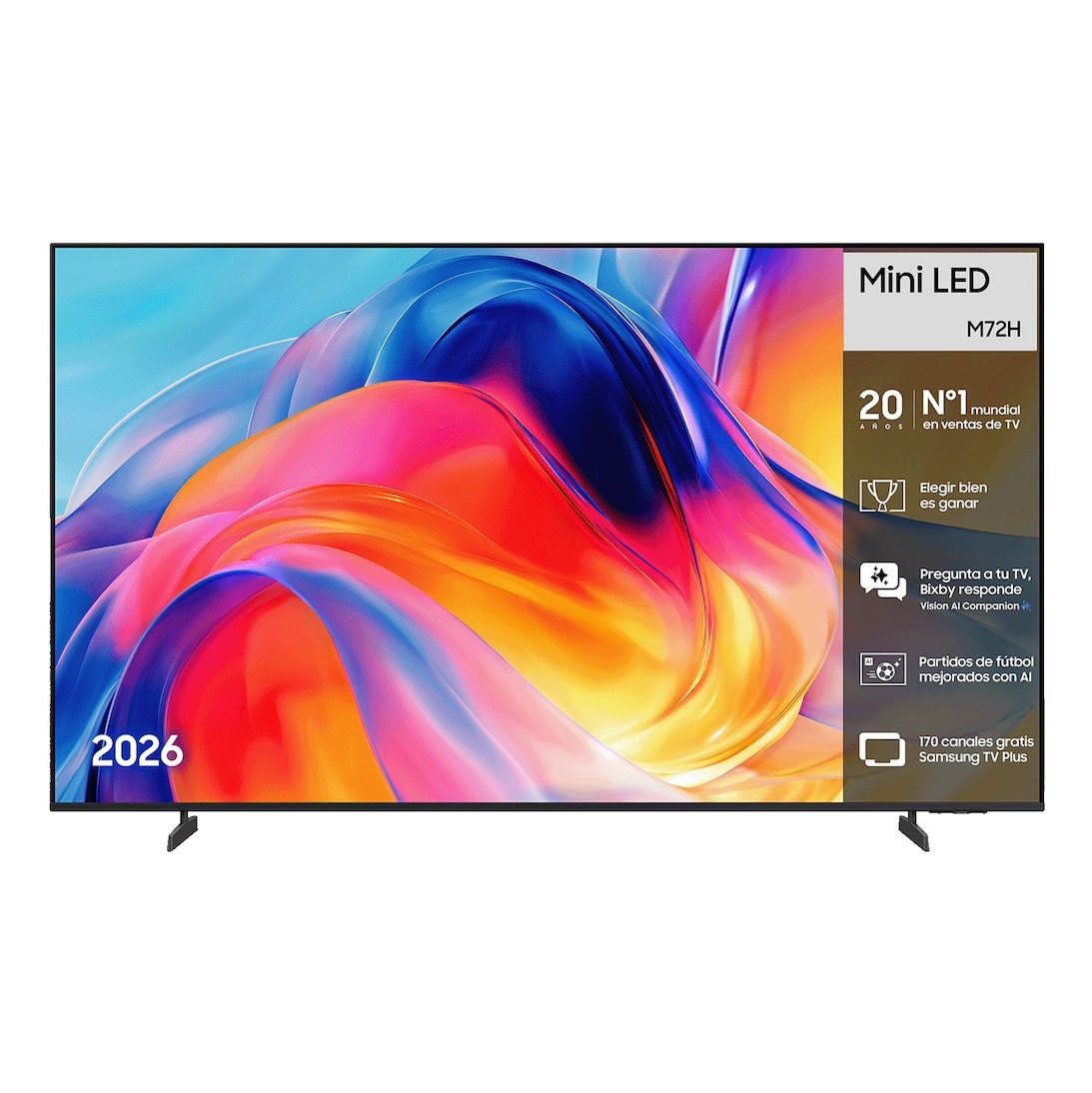 TV 65" Mini LED M72H 4K Samsung Vision AI Smart TV 2026