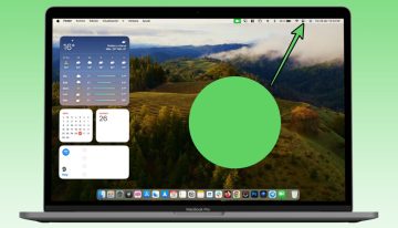 Qué significa este punto verde que aparece en el Centro de Control de mi Mac, ¿es peligroso?