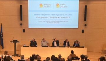 Nace una asociación para impulsar el catalán en la sanidad: «El 70% de las consultas son en castellano»