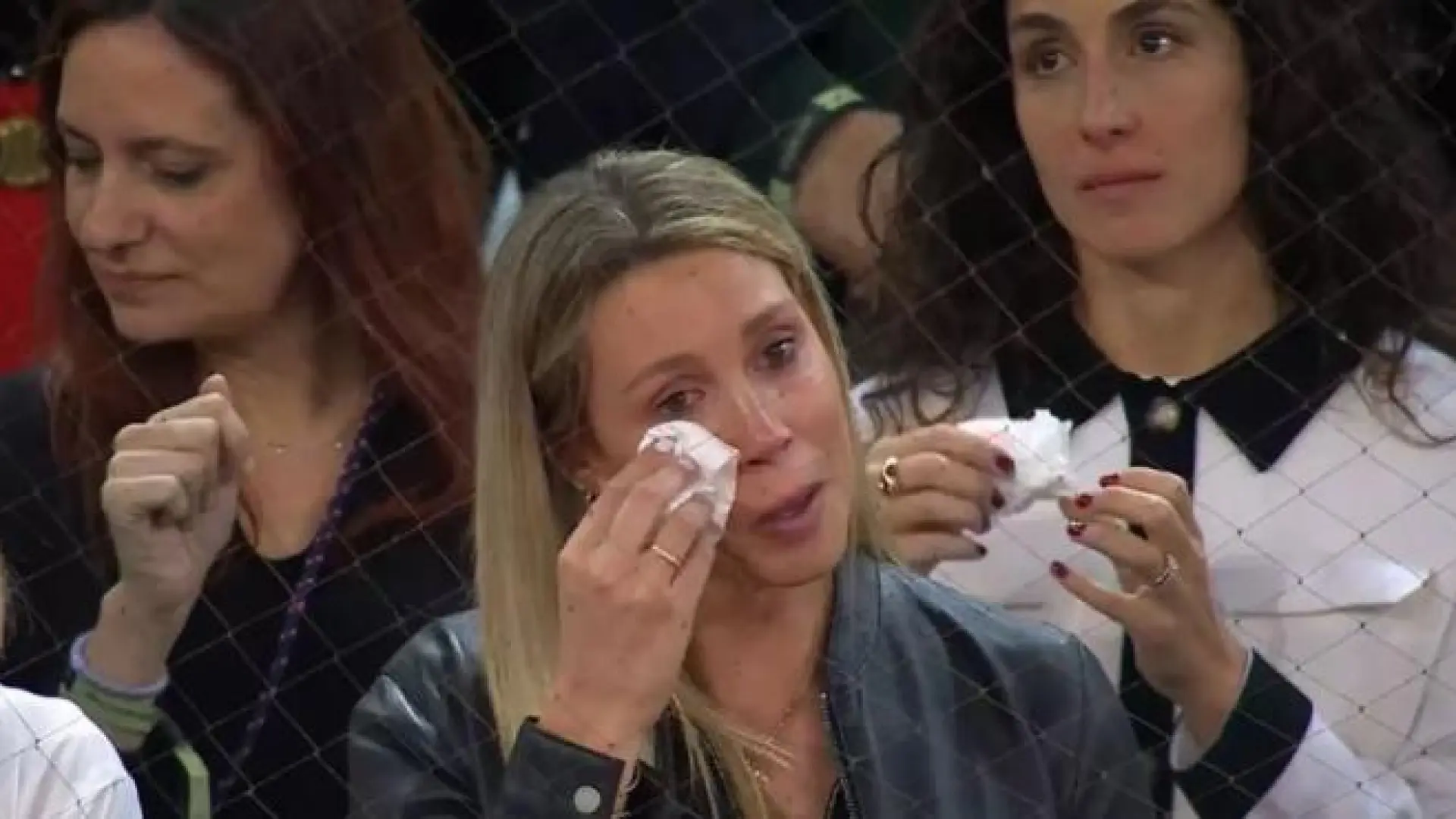 Las lágrimas de Mery Perelló y Maribel Nadal en la emocionante despedida de Rafa Nadal en el Mutua Madrid Open