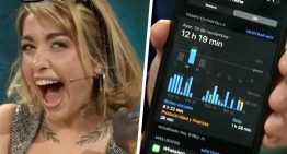 María Becerra confiesa en 'La Revuelta' el tiempo de uso de su iPhone y nos recuerda un problema: siempre es más del que creemos