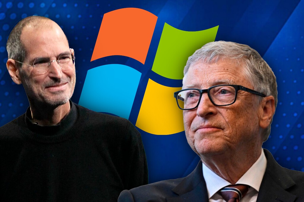 La gran mentira de Steve Jobs a Bill Gates a costa de Windows. Se lo ocultó durante años 