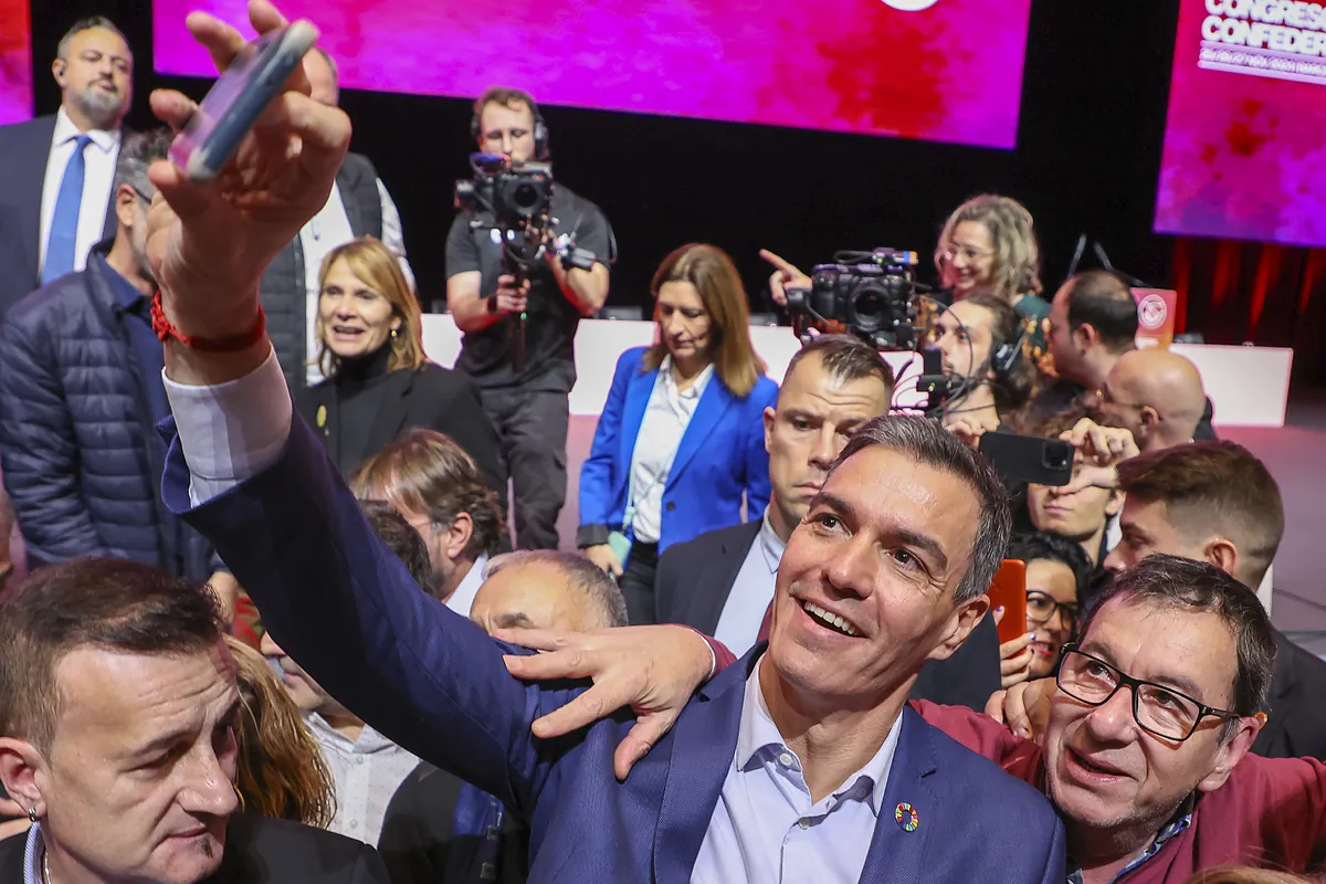 Pedro Sánchez: «La derecha no nos perdona haber ganado y su único proyecto es el bulo y la mentira»