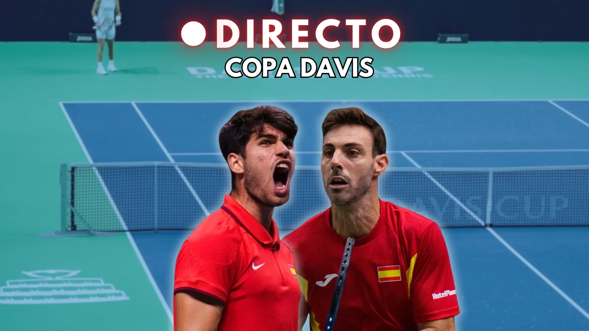 Carlos Alcaraz y Marcel Granollers de dobles, en directo: España – Países Bajos en la Copa Davis hoy