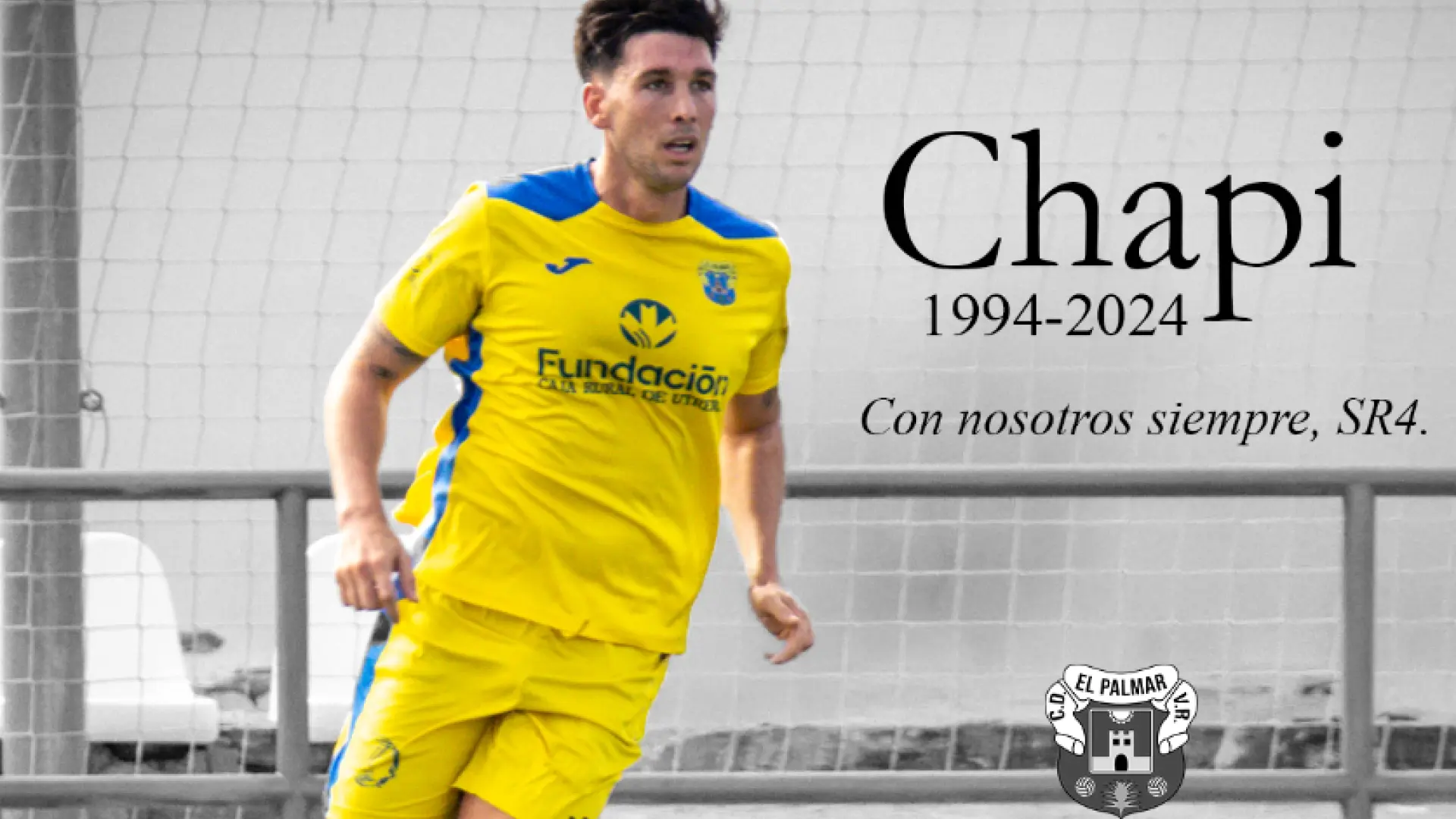 Tragedia en el fútbol sevillano: muere Chapi, jugador de El Palmar, en un accidente de tráfico