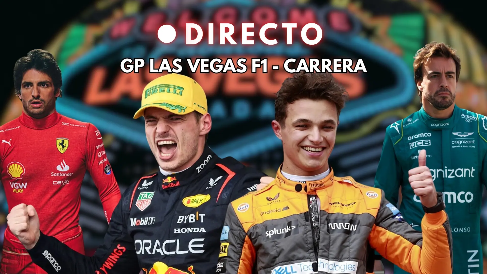 GP de Las Vegas de F1, en directo: resultados y última hora de la lucha por el Mundial entre Verstappen y Norris