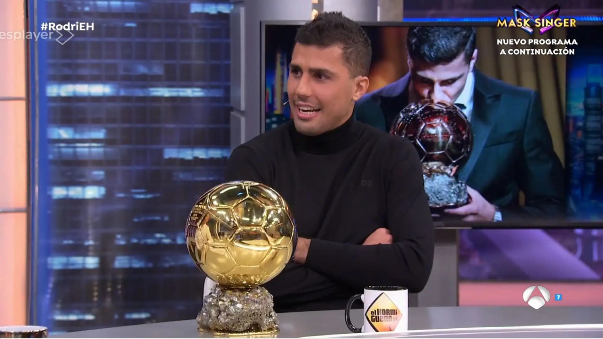 Rodri desvela en 'El Hormiguero' cuándo se enteró que había ganado el polémico Balón de Oro: "Hasta que no abren el sobre…"