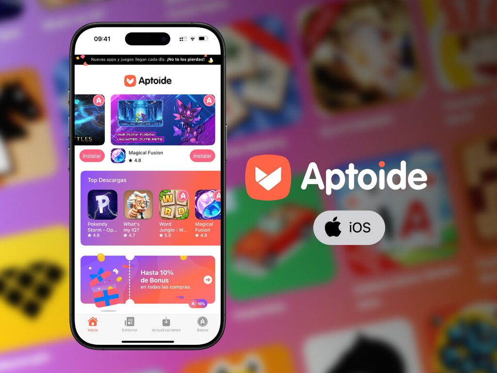 Aptoide: la nueva tienda de apps alternativa a la App Store llega con una veintena de juegos gratis para tu iPhone 