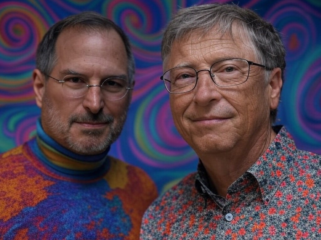 Para Steve Jobs, Bill Gates habría hecho mejor en consumir LSD para diseñar los productos de Microsoft. El ex CEO de Apple pensó que le ayudaría "a hacerlos más bonitos" 