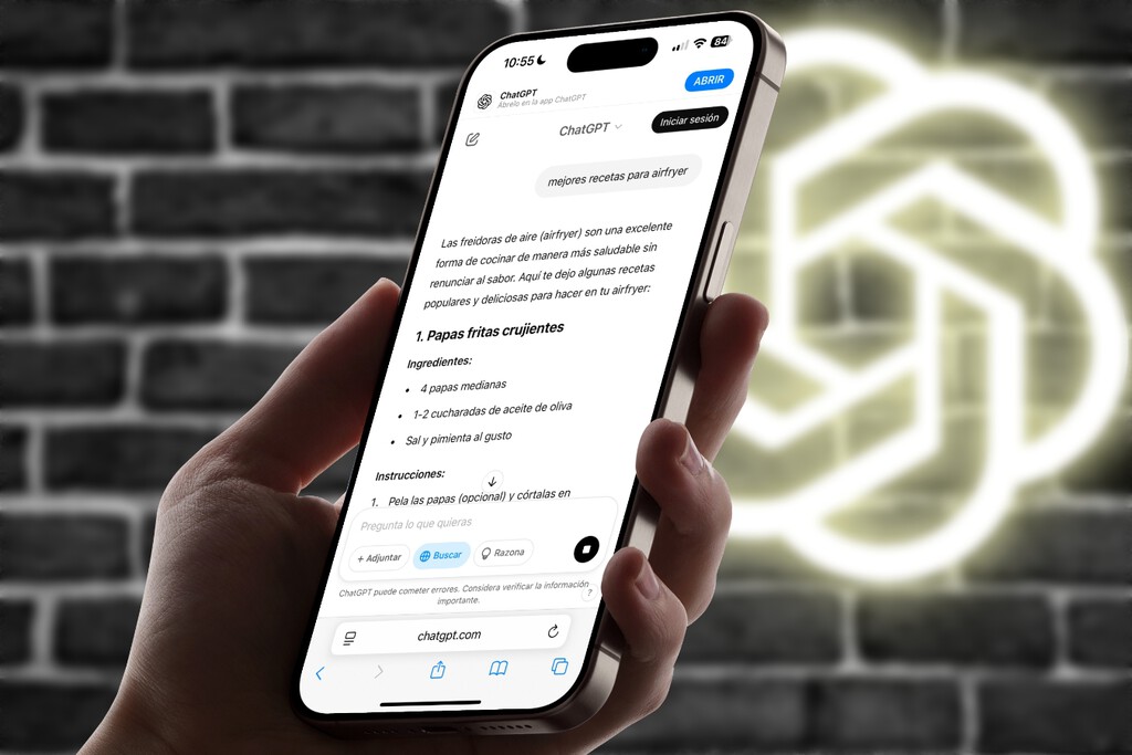 ChatGPT se ha colado en el iPhone sin pagar los 20.000 millones de Google. Así puedes ponerlo como buscador predeterminado