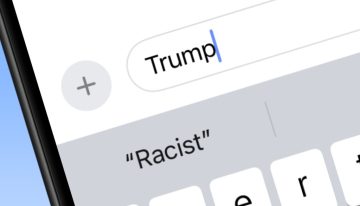 El dictado del iPhone reemplaza la palabra «racista» por «Trump». Hasta Apple ha tenido que salir a hablar del tema