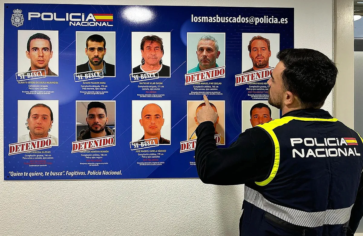 El grupo de élite de la Policía Nacional que da 'caza' a los peores fugitivos: un madrileño de 32 años, en el 'top ten' de «los más buscados»