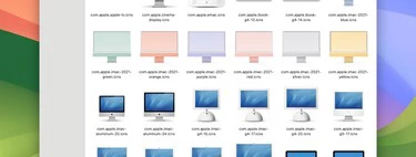 Toda una colección de iconos retro están escondidos en tu Mac: así puedes encontrarlos 