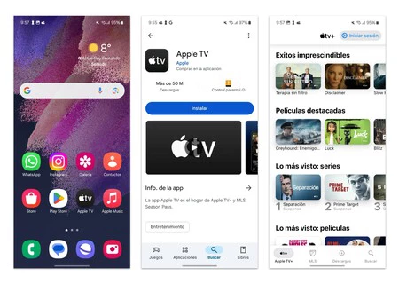 Apple TV en Android