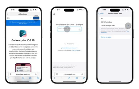 Instalando una beta de desarrollador en el iPhone
