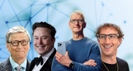 Elon Musk, Bill Gates y Zuckerberg están convencidos de que el móvil va a desaparecer. Tim Cook tiene otros planes