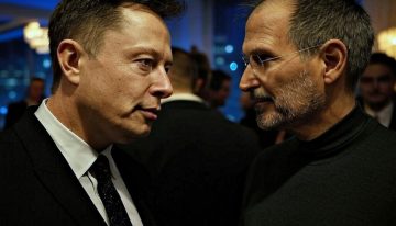 Elon Musk se acercó a Steve Jobs y «fue super grosero». El encuentro entre titanes acabó en menos de diez segundos