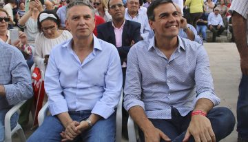 Sánchez se volcó en Badajoz en fechas clave de la plaza para el «hermanísimo»