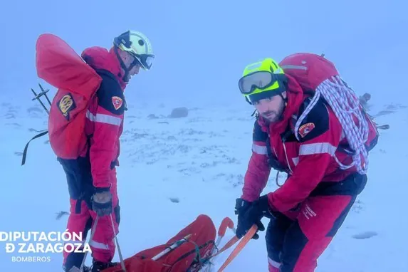 Tres fallecidos tras precipitarse por la Escupidera en el Parque Natural del Moncayo