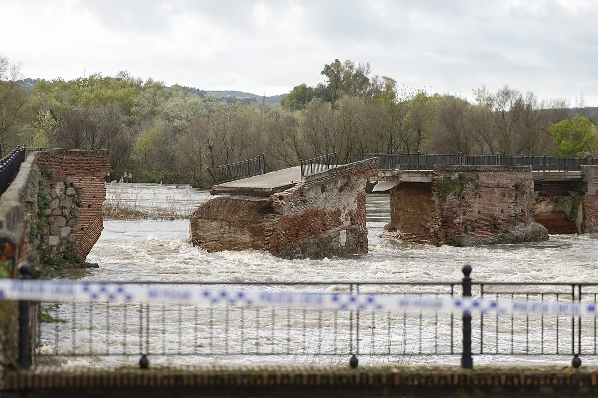 Se reduce el caudal del Tajo en Talavera, aunque sigue a 1.100 m3/segundo