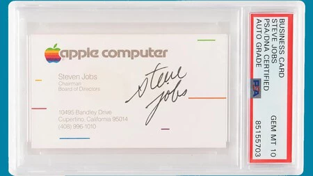 Steve Jobs Tarjeta