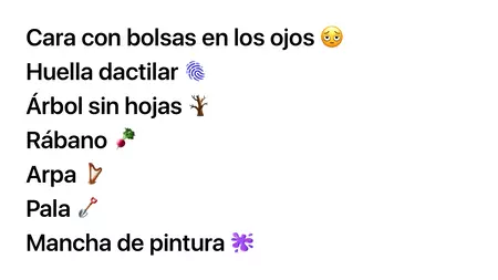 Nuevos emojis en iOS 18.4