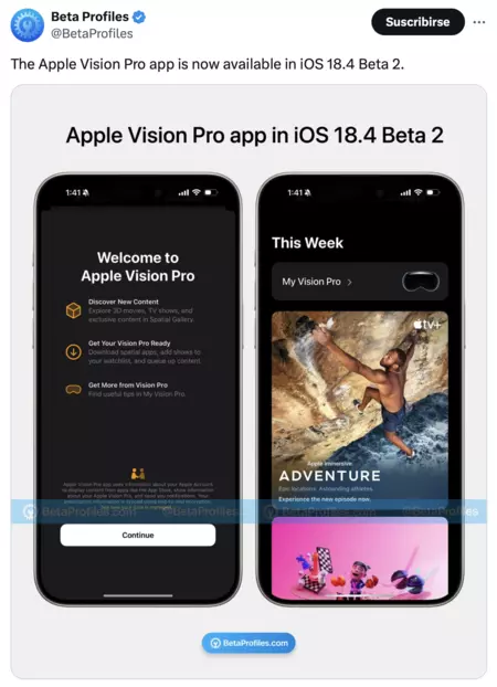 Beta iOS 18.4