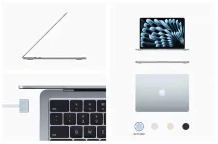 Nuevo color Azul Cielo del MacBook Air M4