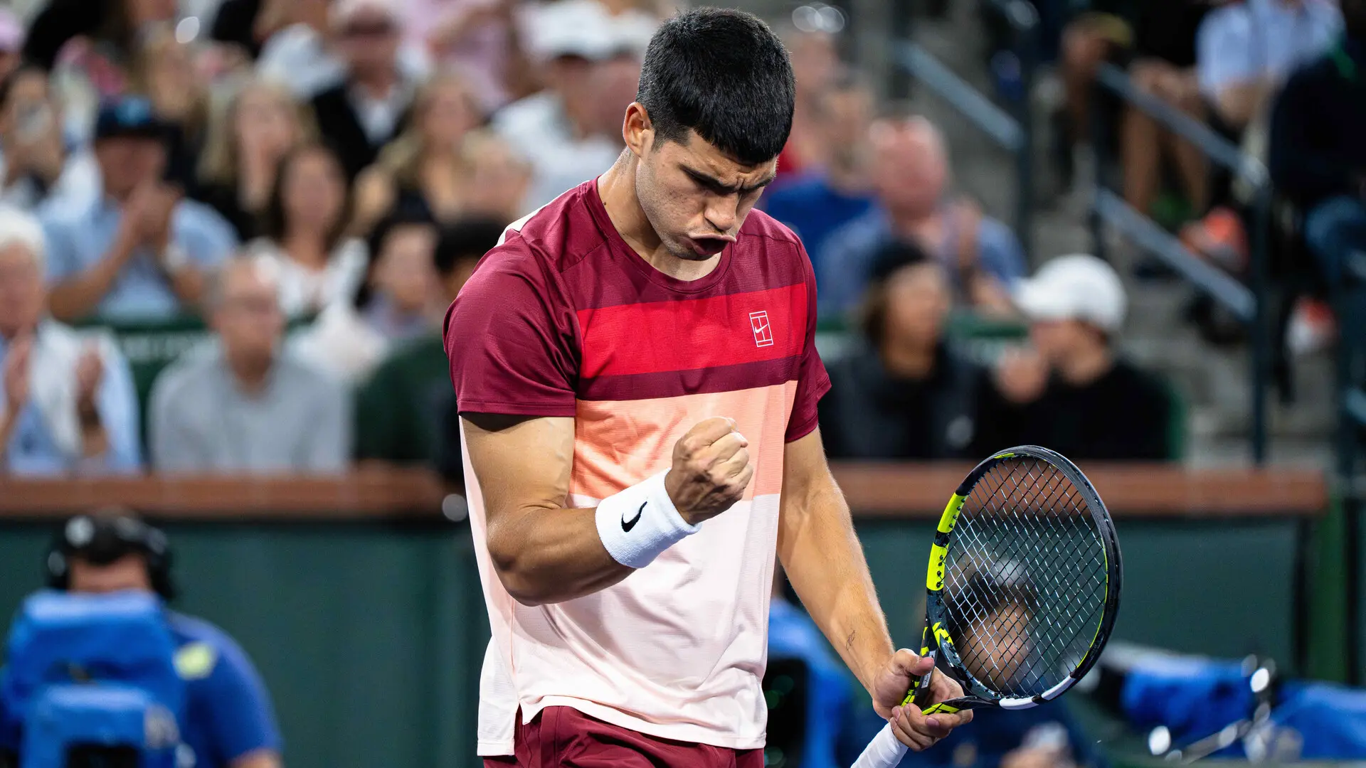 El tenista español Carlos Alcaraz mete miedo en Indian Wells con su billete a cuartos de final