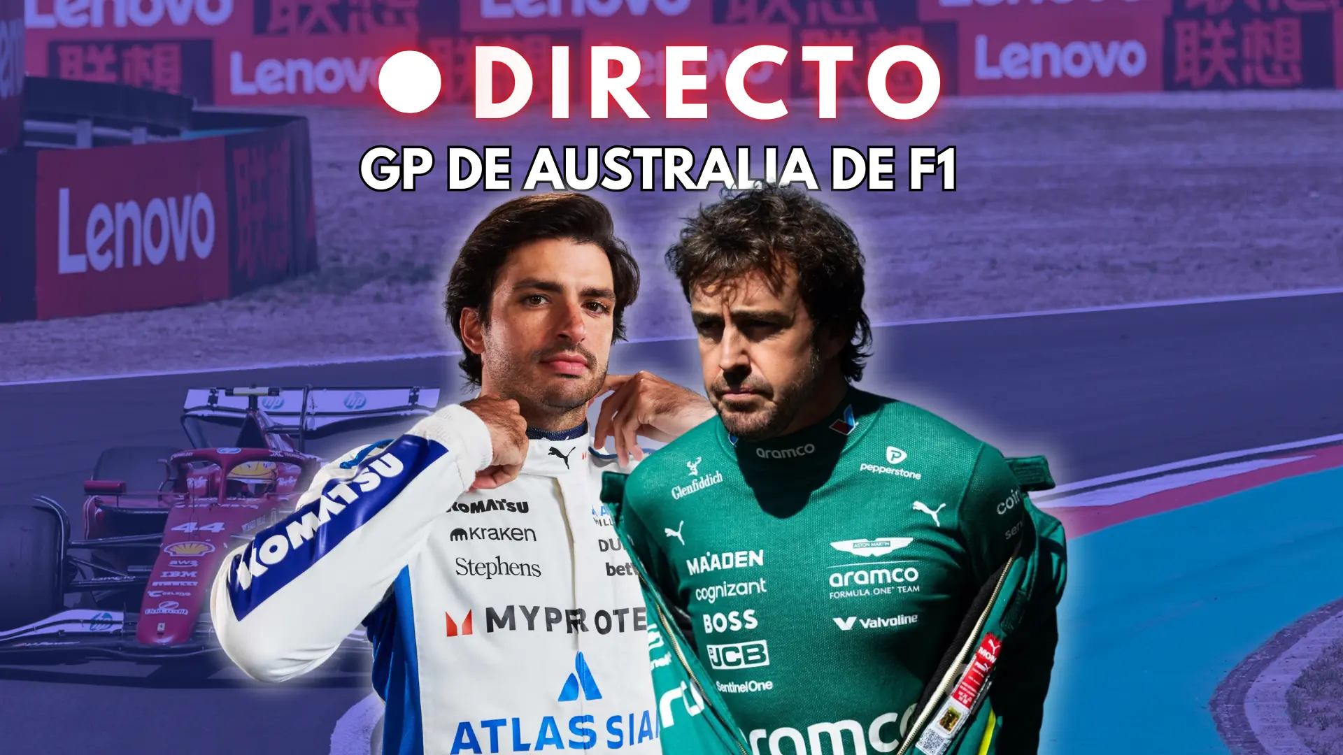 GP de China de F1, en directo: carrera de Fernando Alonso y Carlos Sainz, hoy