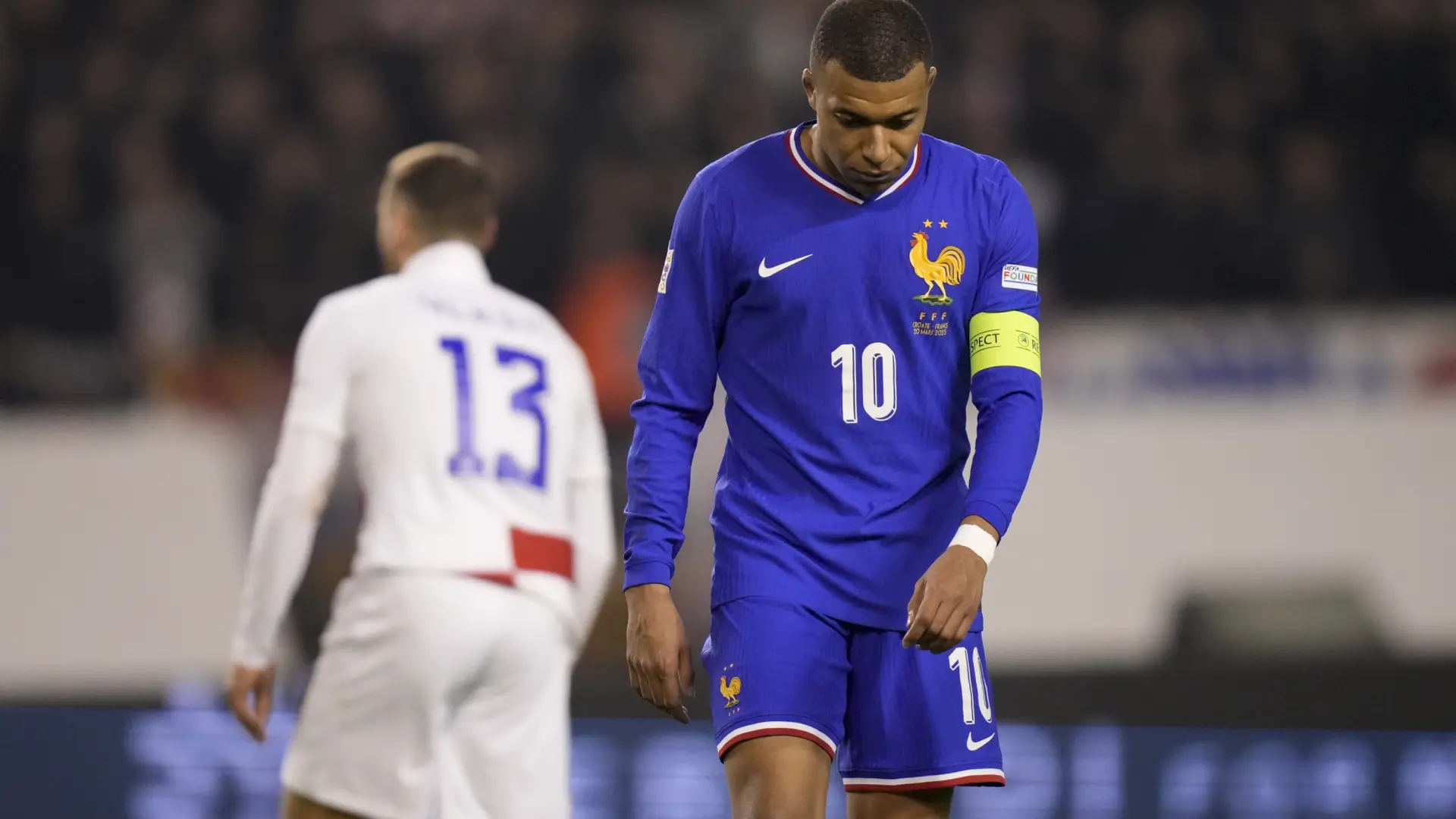 Francia no carbura con Mbappé y cae ante Croacia en el regreso de su estrella