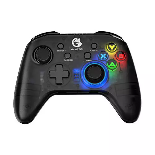 GameSir T4 Pro Controlador Inalámbrico para Switch/PC/iOS/Android, Dual Shock Bluetooth Teléfono Móvil Gamepad Joystick para Apple Arcade MFi Games