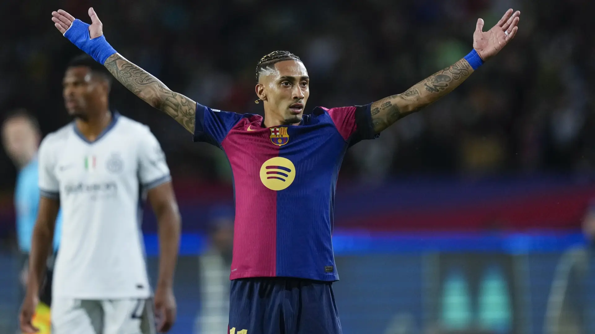 Raphinha verbaliza la autoexigencia del Barça tras el duro partido ante el Inter: "Encajar muchos goles aquí es inaceptable"