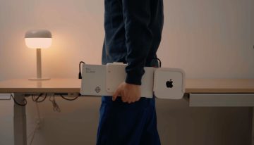 Convierte un Mac mini en portátil: no es barato, pero sí la solución más ingeniosa (y loca) que hemos visto