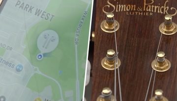 Rastrean un Airpod perdido que los lleva hasta un «gran alijo» de productos robados, incluyendo una guitarra única