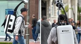 Los hombres mochila de Apple son lo que hace especial a Apple Maps. Y ahora están en España